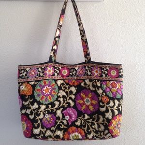 Vera Bradley "Suzani" pattern tote bag